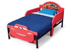 Delta Children Cars 3D Footboard Toddler Bed Right view a2a