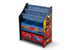 Delta Children Cars Book and Toy Organizer Left View a2a