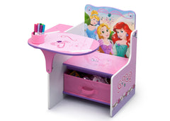 Delta Children Princess Chair Desk with Storage Bin Left View a2a