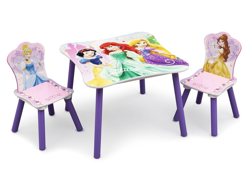Delta Children Princess Table and Chair Set Right View a1a